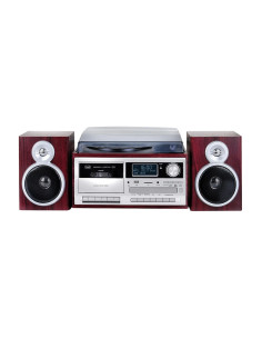 TREVI TT 1072 BT TOCADISCOS VINILO MADERA
